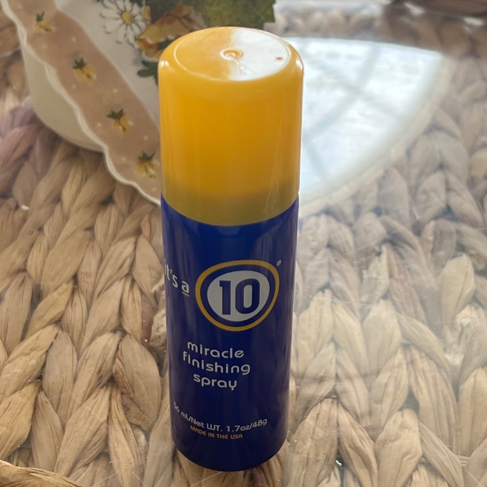 It's a 10 Miracle Finishing Spray‎ 1.7oz 50ml Travel Sz Flexible Hold Hair Spray